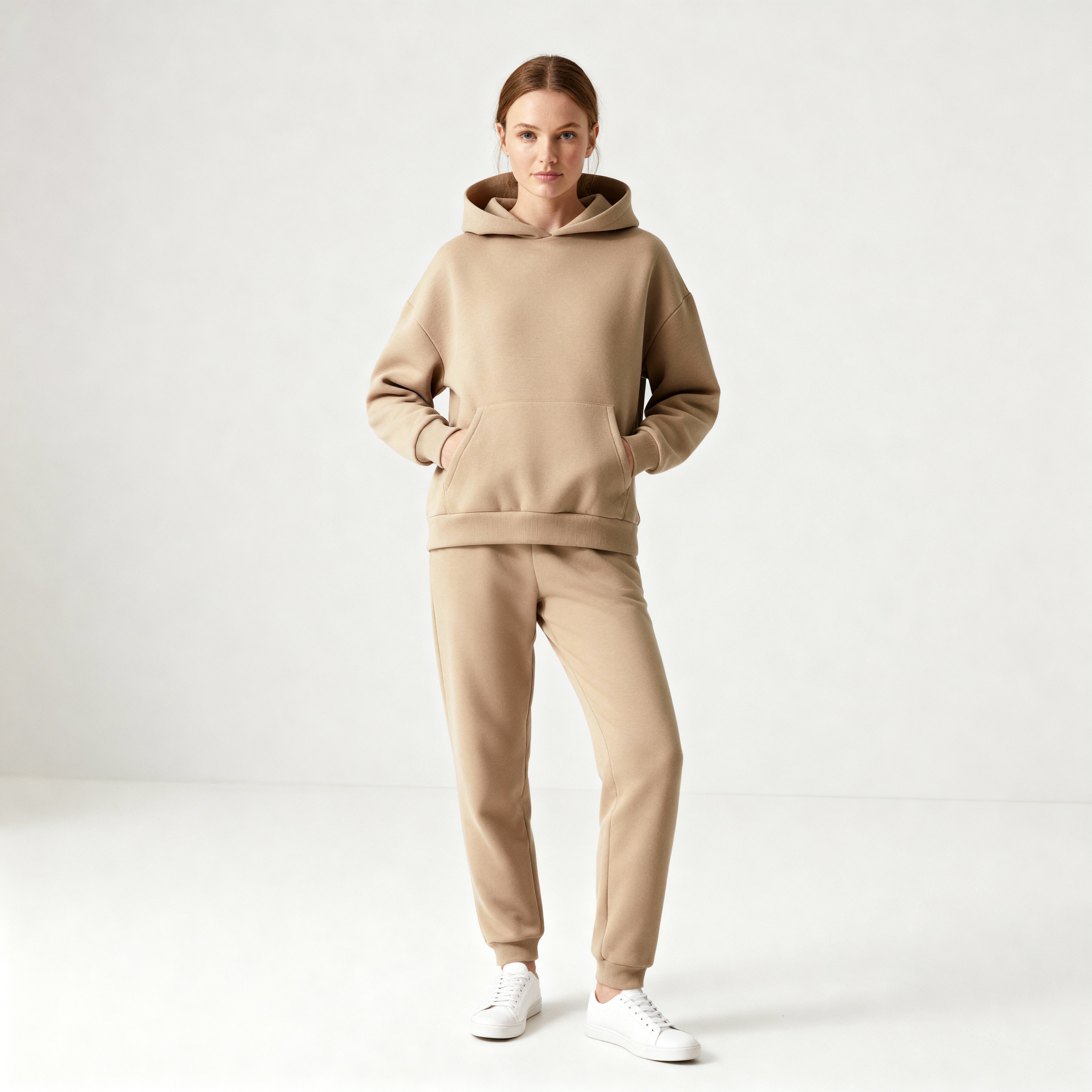 Damen Set | Oberteil mit Rundhals und passende Hose