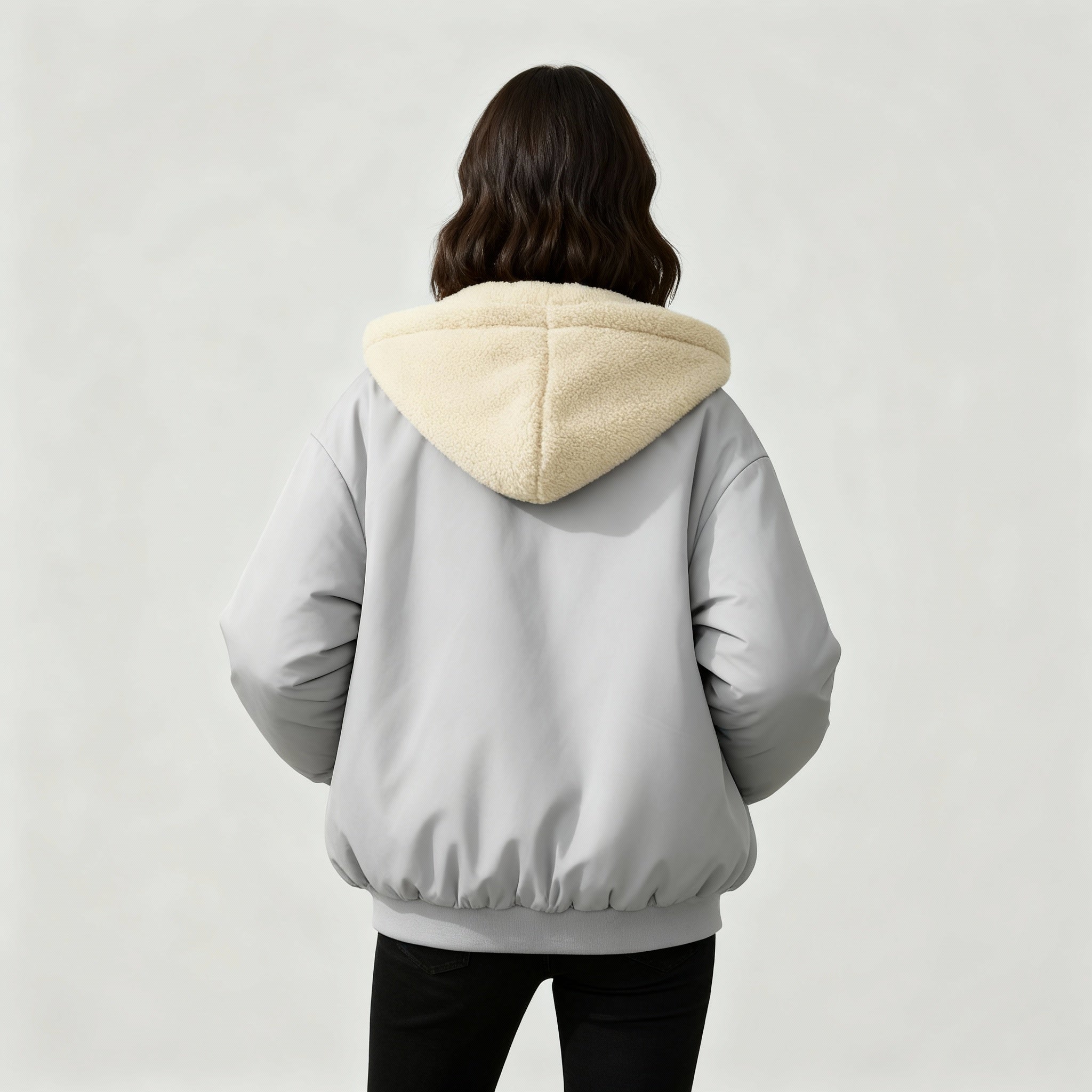 Damen Jacke | oversized Schnitt mit klarer Volumenform