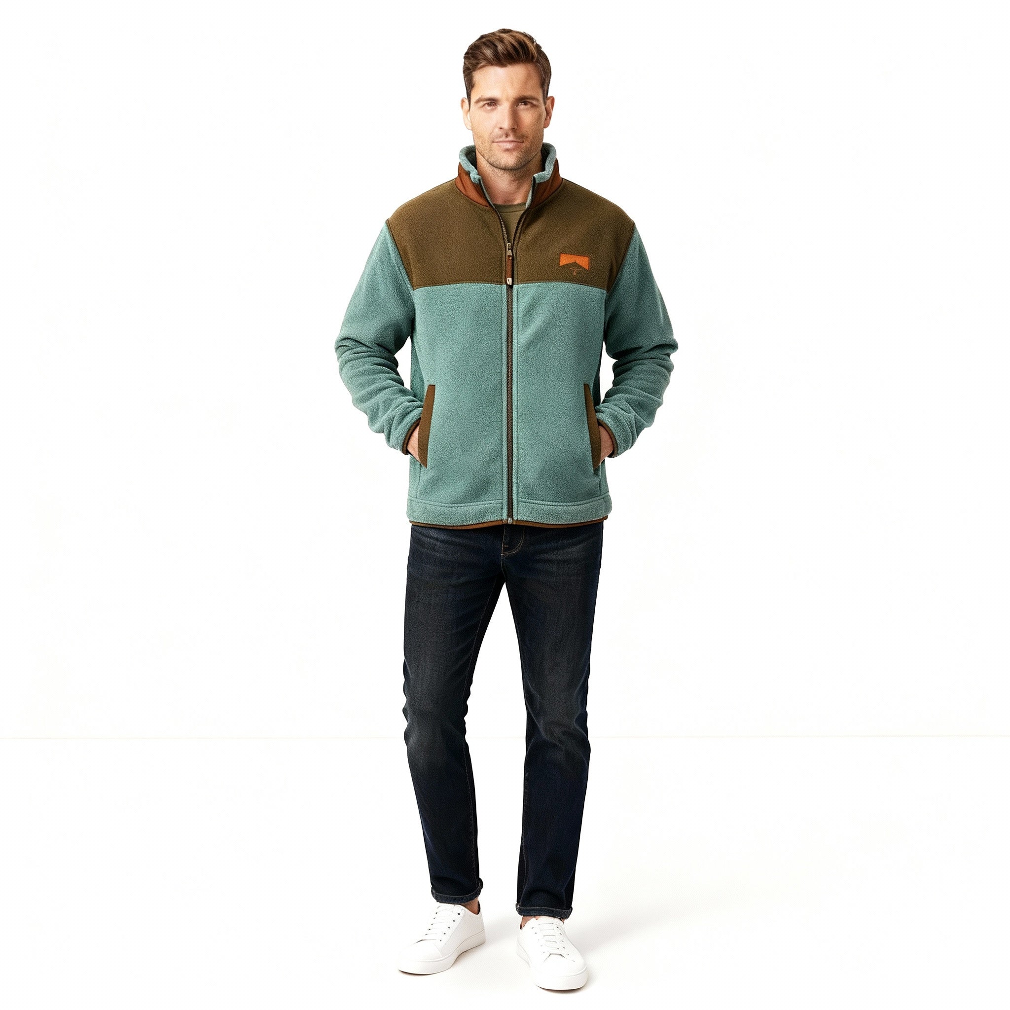 Herren Jacke | leichte Ausführung mit geradem Linienverlauf
