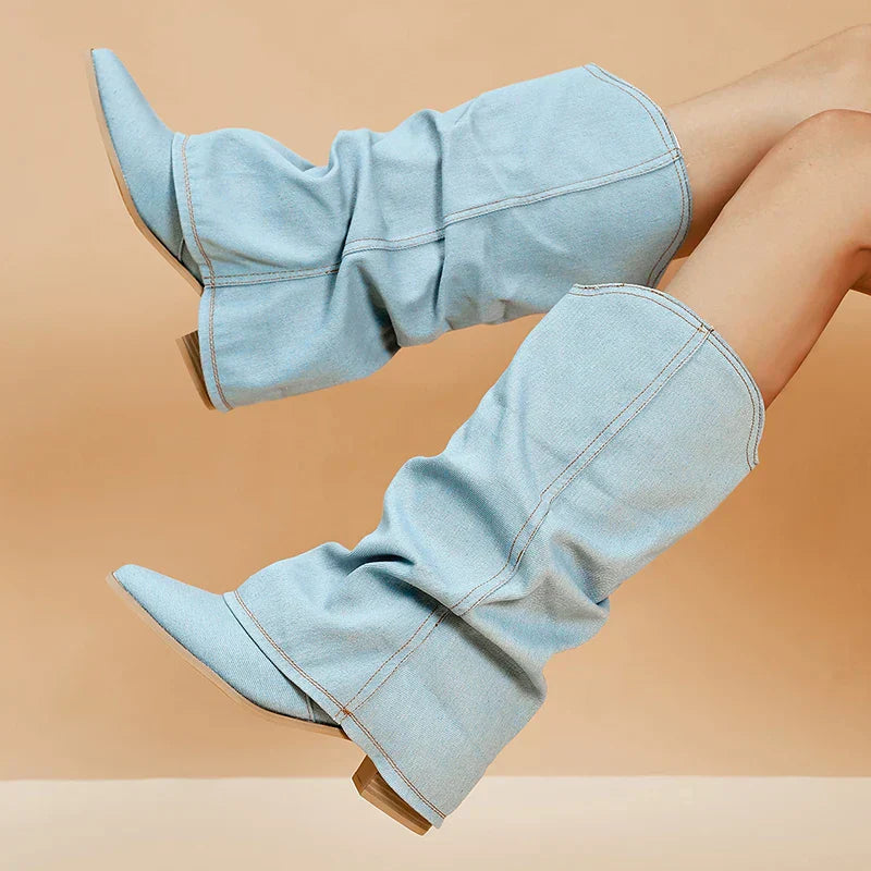 Damen Stiefel | Lang geschnittene Ausführung für Alltag