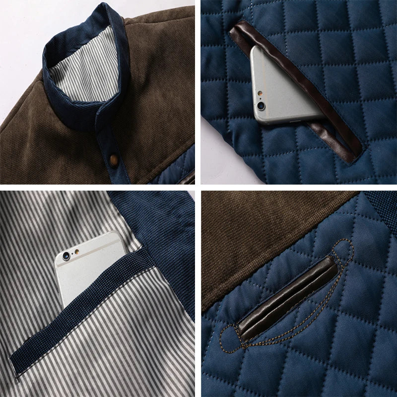 Herren Herbstjacke | Klare Form mit ausgewogener Schnittführung