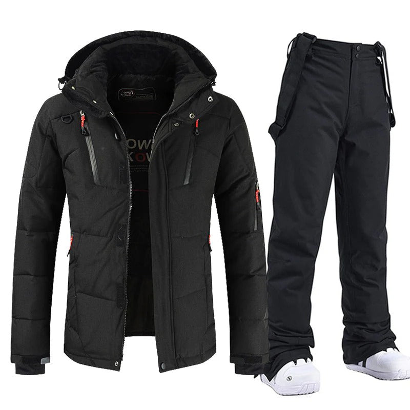 Herren Skianzug | Zweiteilige Ausführung Jacke Latzhose