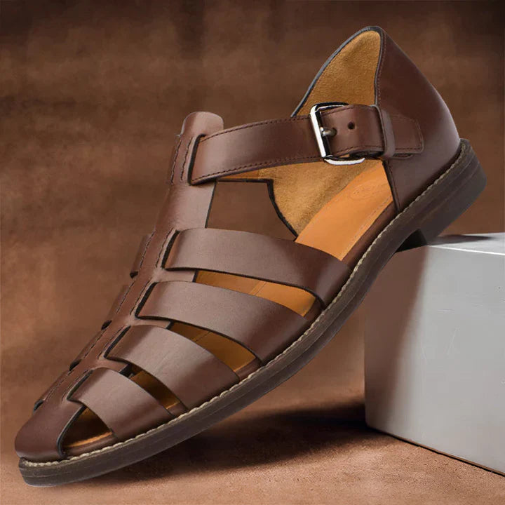 Herren Sandalen | offene Form mit Riemen