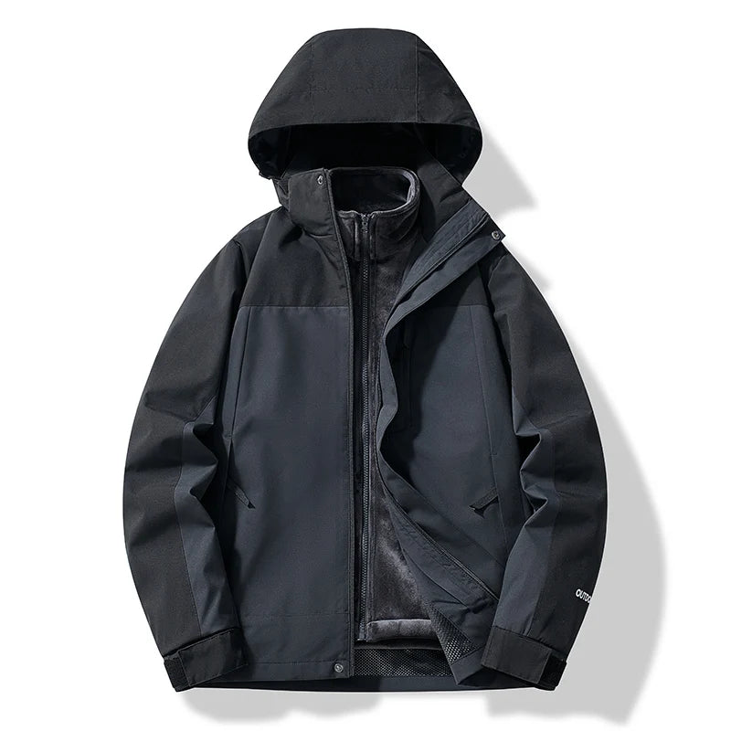 Damen Wintersport-Jacke | Winddichte Ausführung mit Kapuze