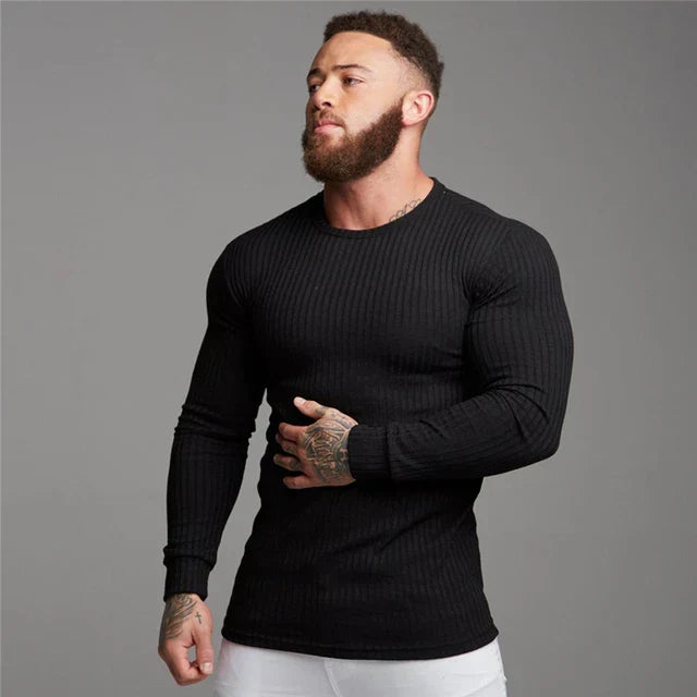 Herren Pullover | Rundhals mit gerader Grundform