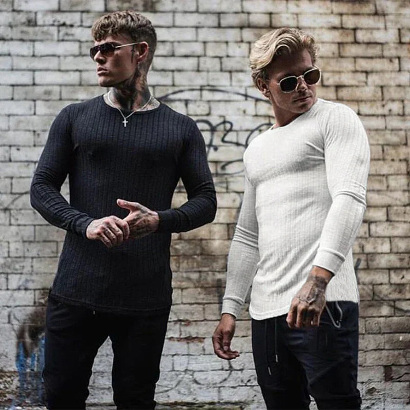 Herren Pullover | Rundhals mit gerader Grundform