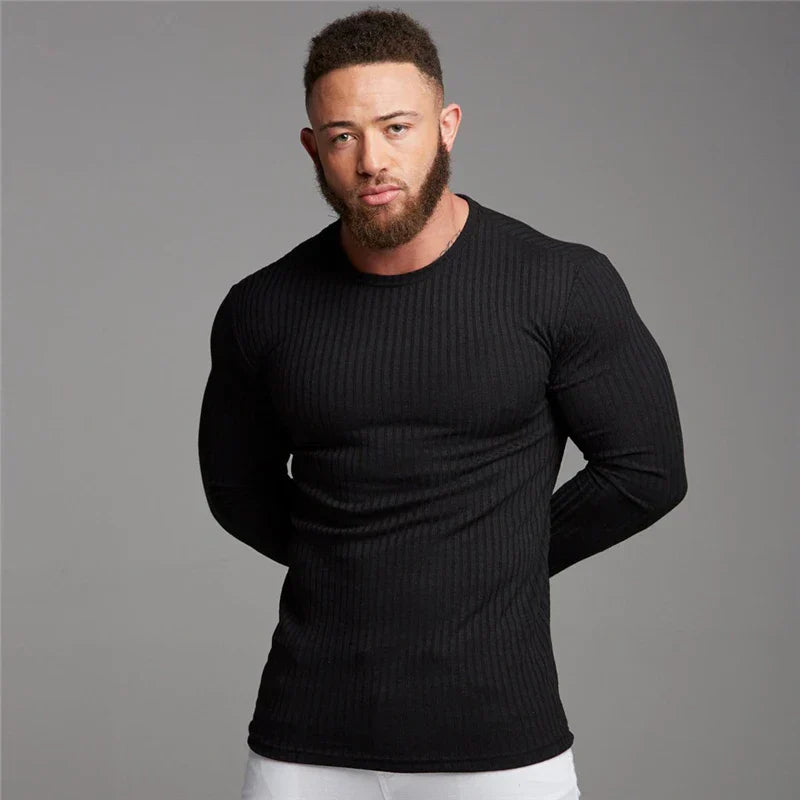Herren Pullover | Rundhals mit gerader Grundform