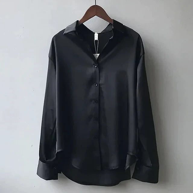 Women Blouse | Long Sleeve Relaxed Fit