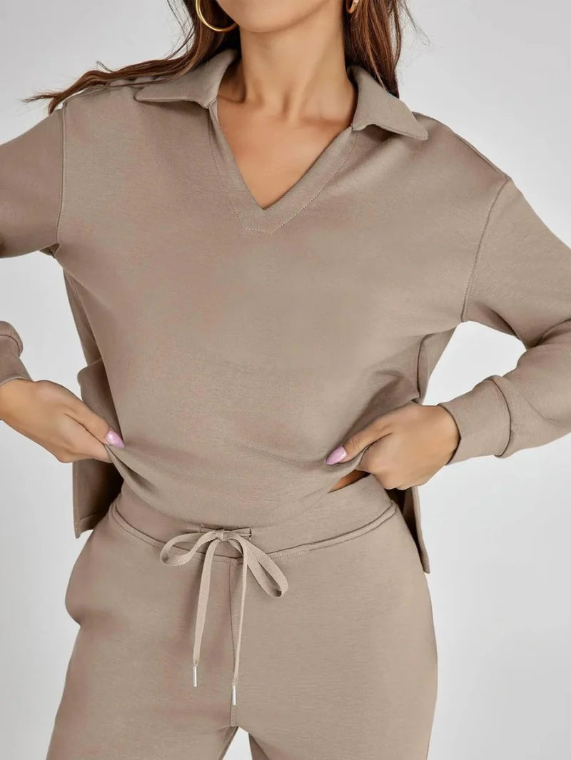 Damen Lounge-Set | zweiteilige Ausführung mit Top und Hose