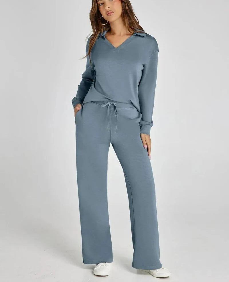 Damen Lounge-Set | zweiteilige Ausführung mit Top und Hose