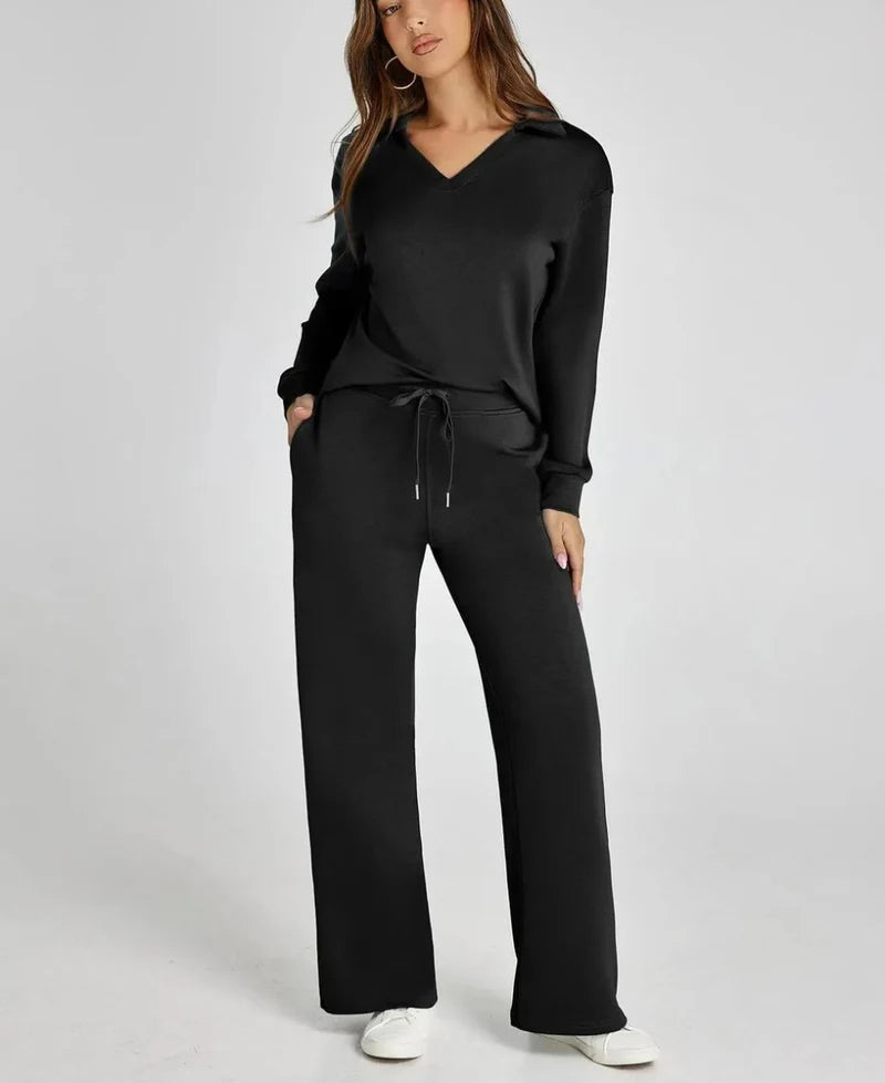 Damen Lounge-Set | zweiteilige Ausführung mit Top und Hose