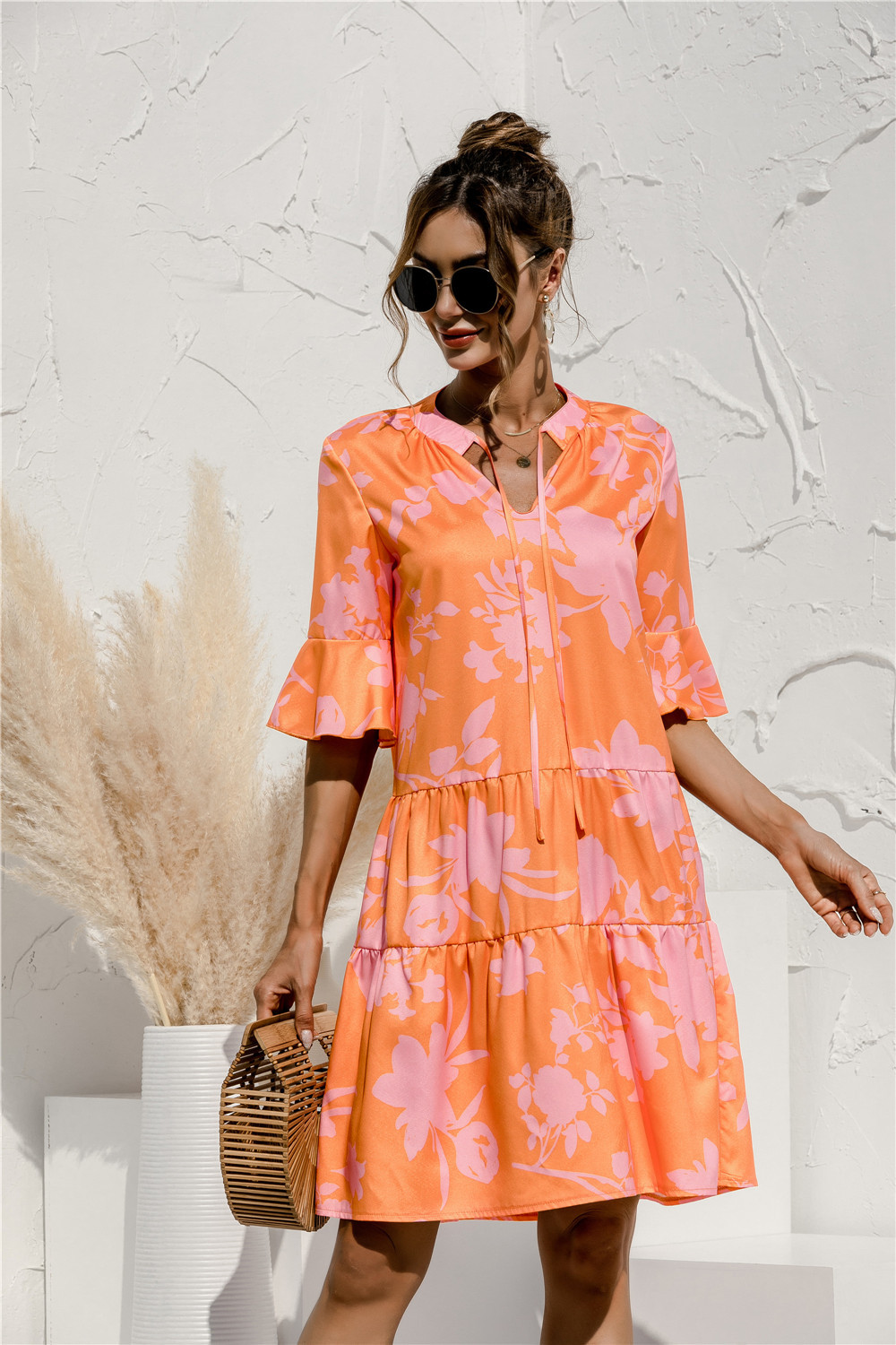 Women Dress | Low-Waisted Mini Length Silhouette Structure