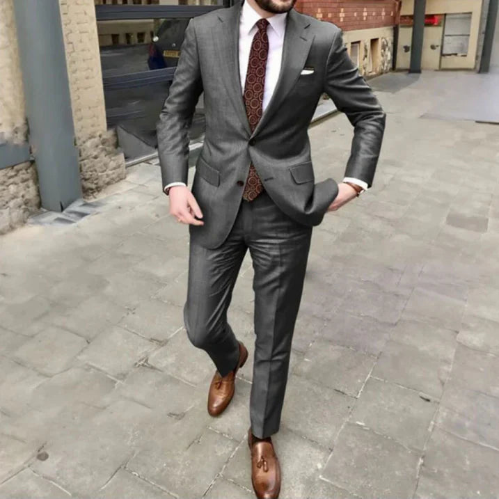 Herren Anzug | zweiteiliges Set mit Jacke und Hose
