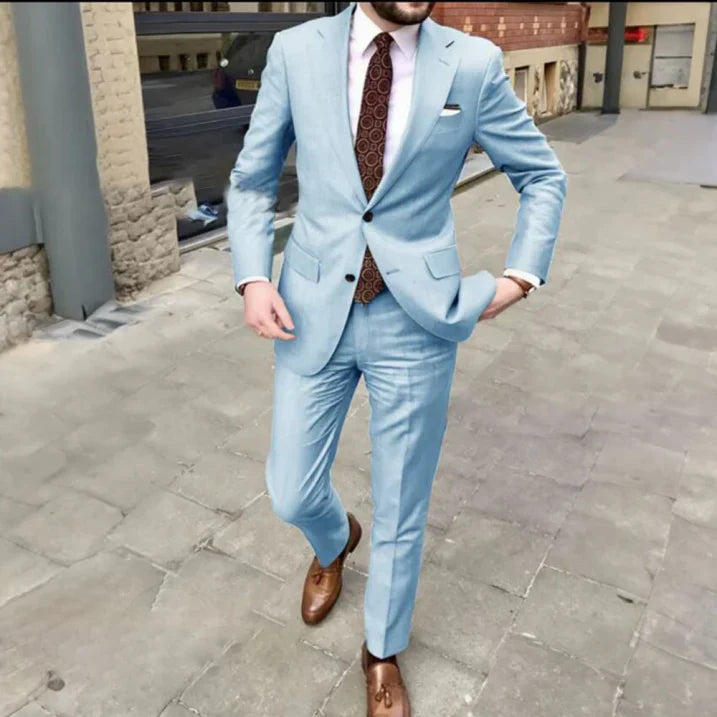 Herren Anzug | zweiteiliges Set mit Jacke und Hose