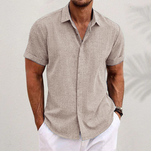 Herren Poloshirt | kurzer Ärmel mit Knopfleiste