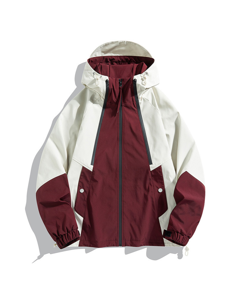 Unisex Jacke | Geschlossene Regenausführung mit Kapuze