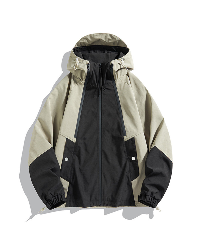 Unisex Jacke | Geschlossene Regenausführung mit Kapuze