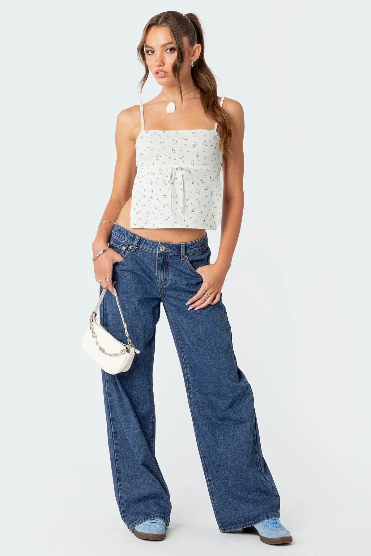 Damen Jeans | Niedrige Taille mit geradem Beinverlauf
