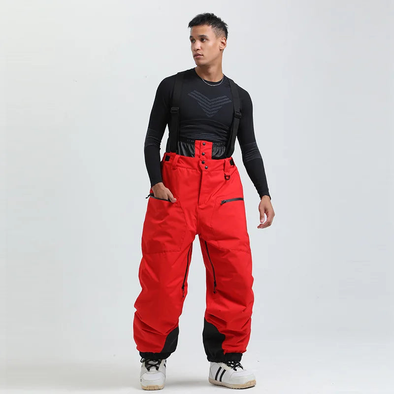 Unisex-Skihose mit Trägersystem | funktionale Winterausführung