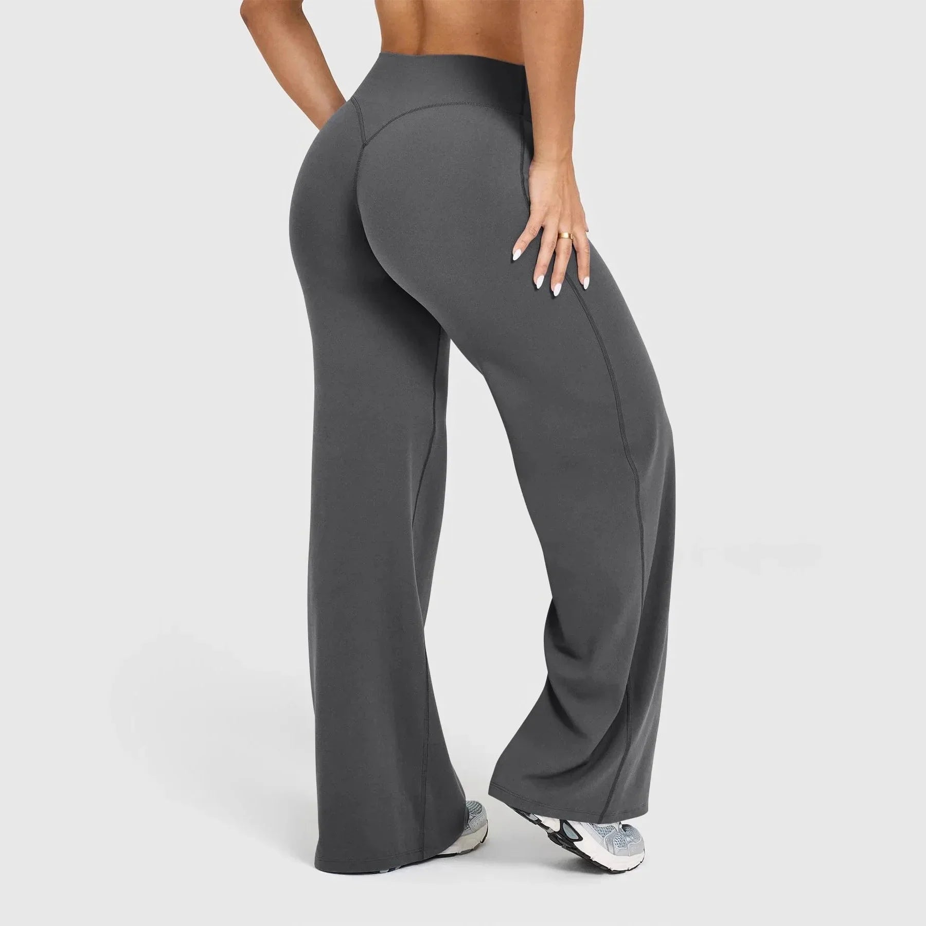 Damen Hose Yoga | weites Bein und lockere Schnittführung