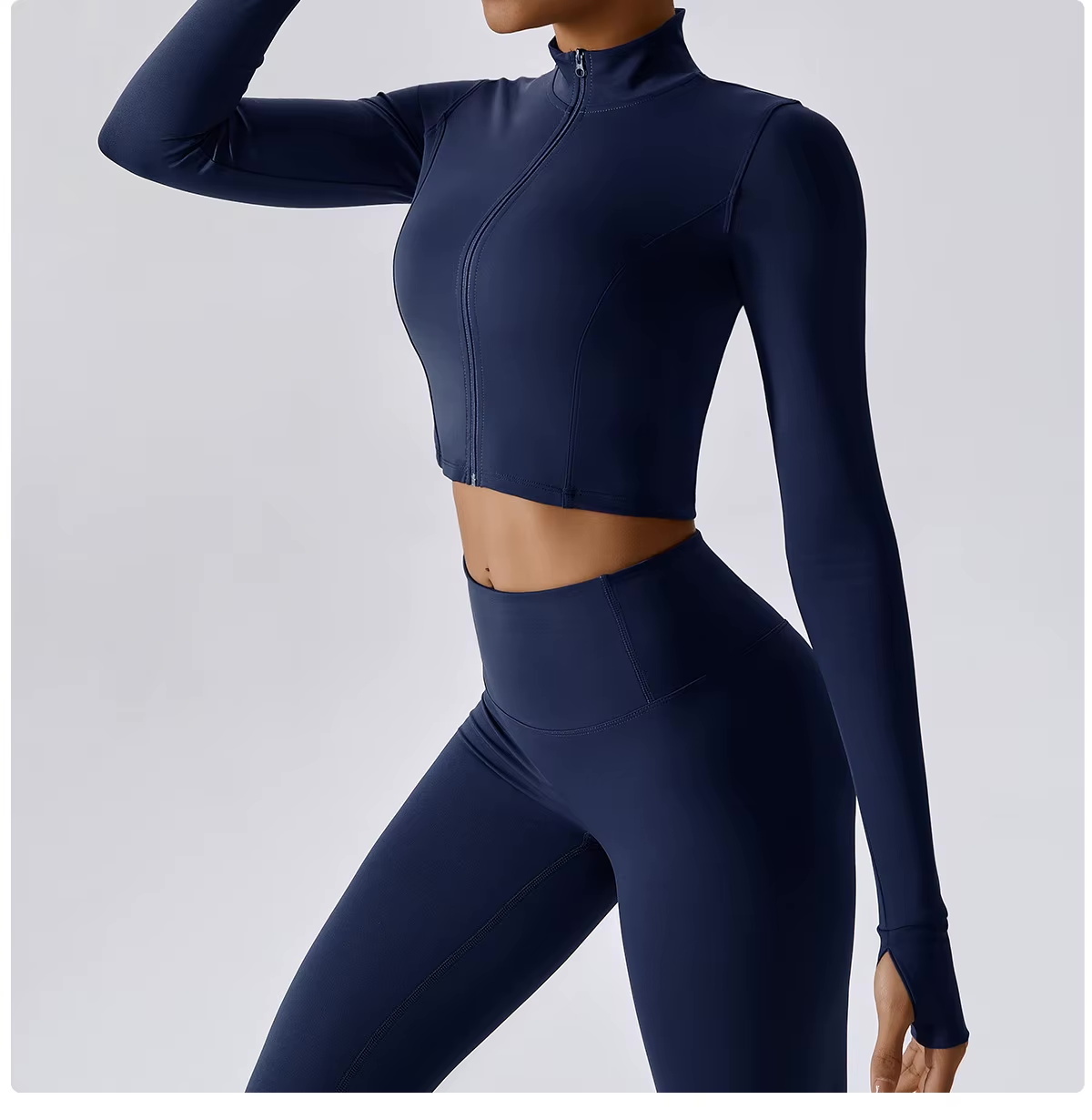 Damen Sportset | Dreiteilige Ausführung mit Weste, Oberteil und Hose