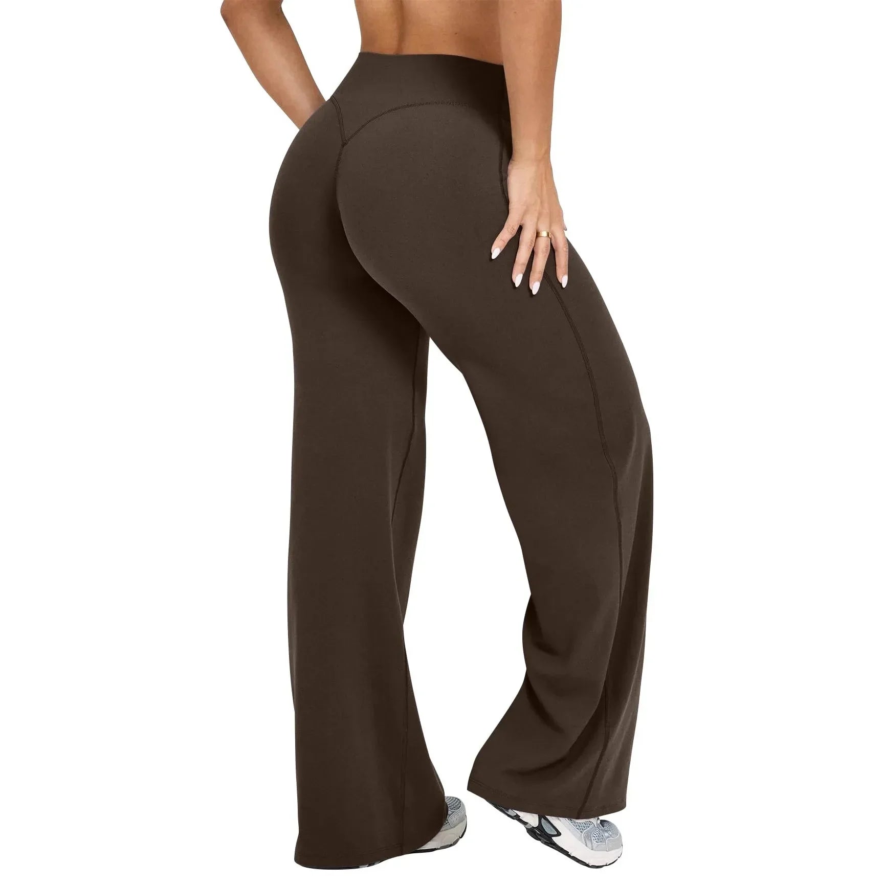 Damen Hose Yoga | weites Bein und lockere Schnittführung