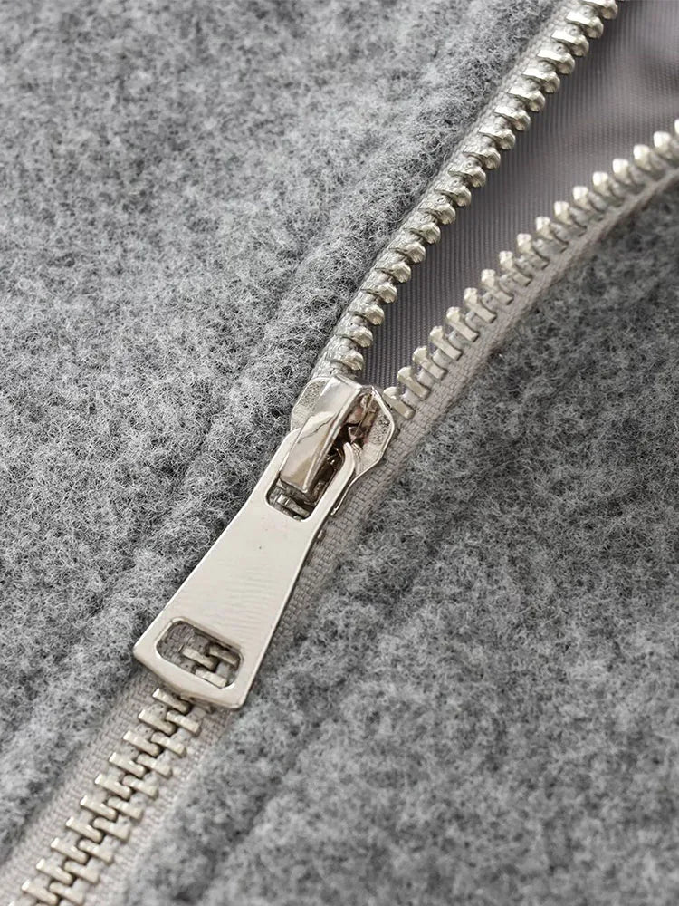 Damen Jacke | Kurze Ausführung mit Reißverschluss