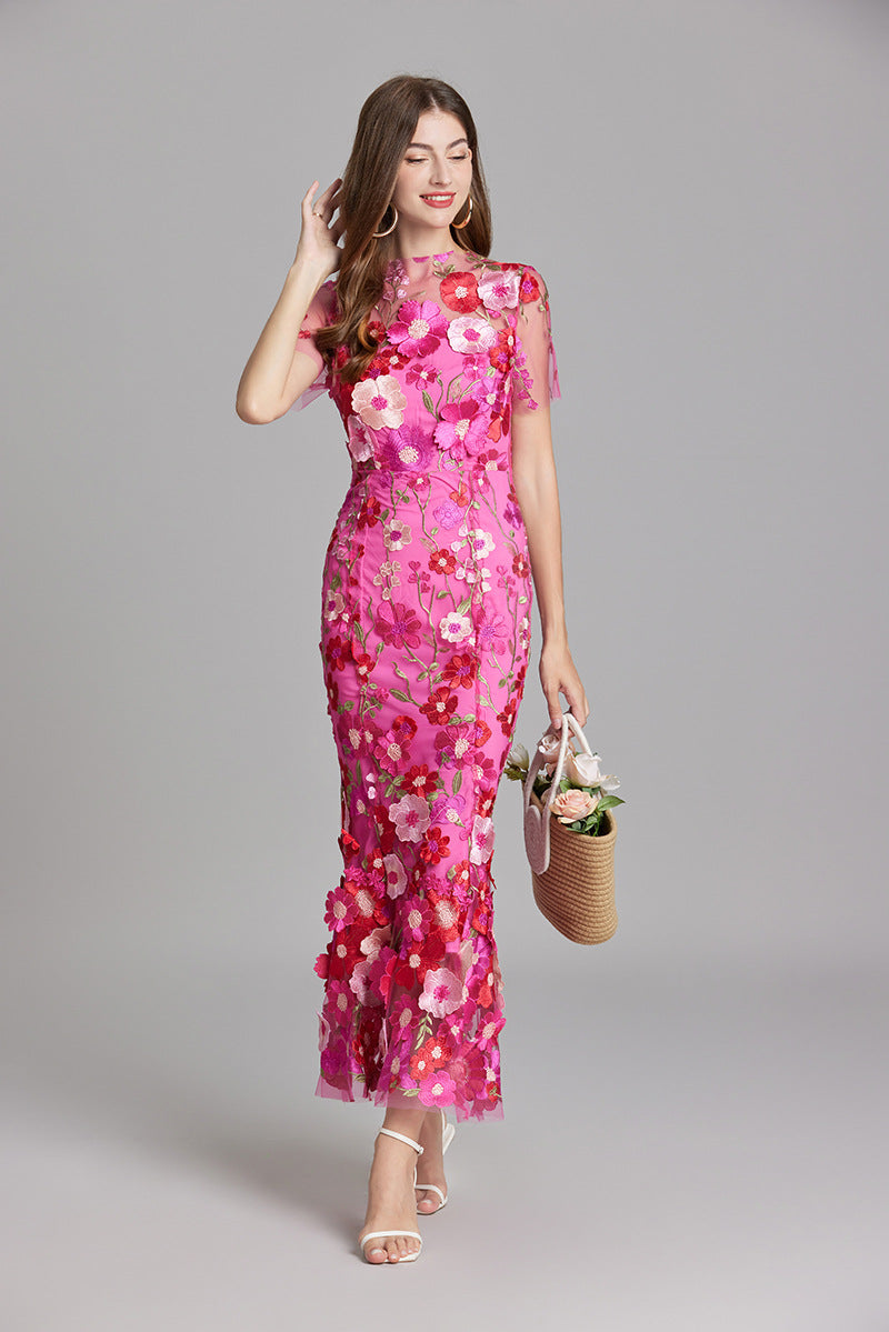Women Dress | Sleeveless Maxi Length Full Coverage Garment Cut