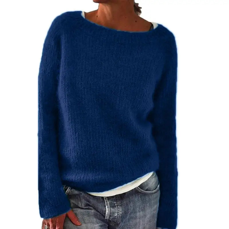 Norweger Winterpullover für Damen | Rundhals