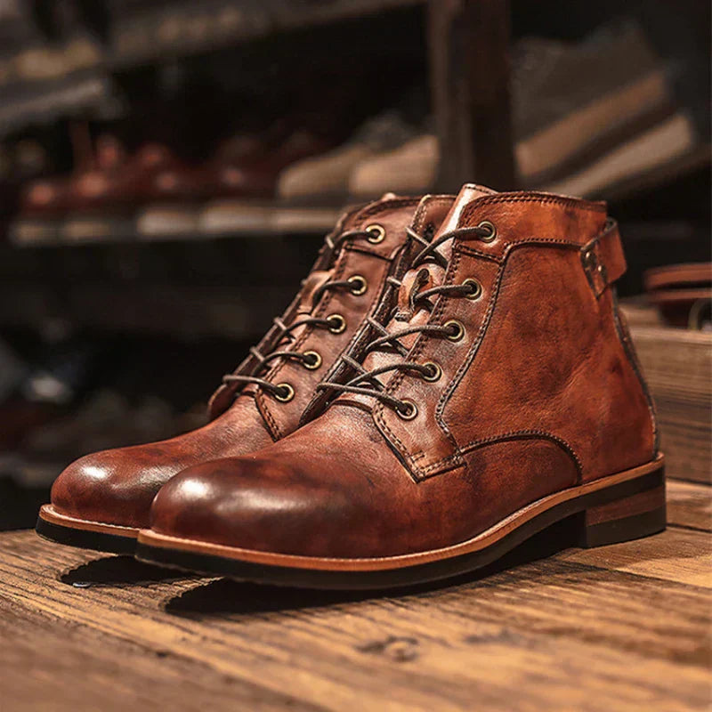 Herrenstiefel | Geschlossener Schaft klassische Form für Alltag