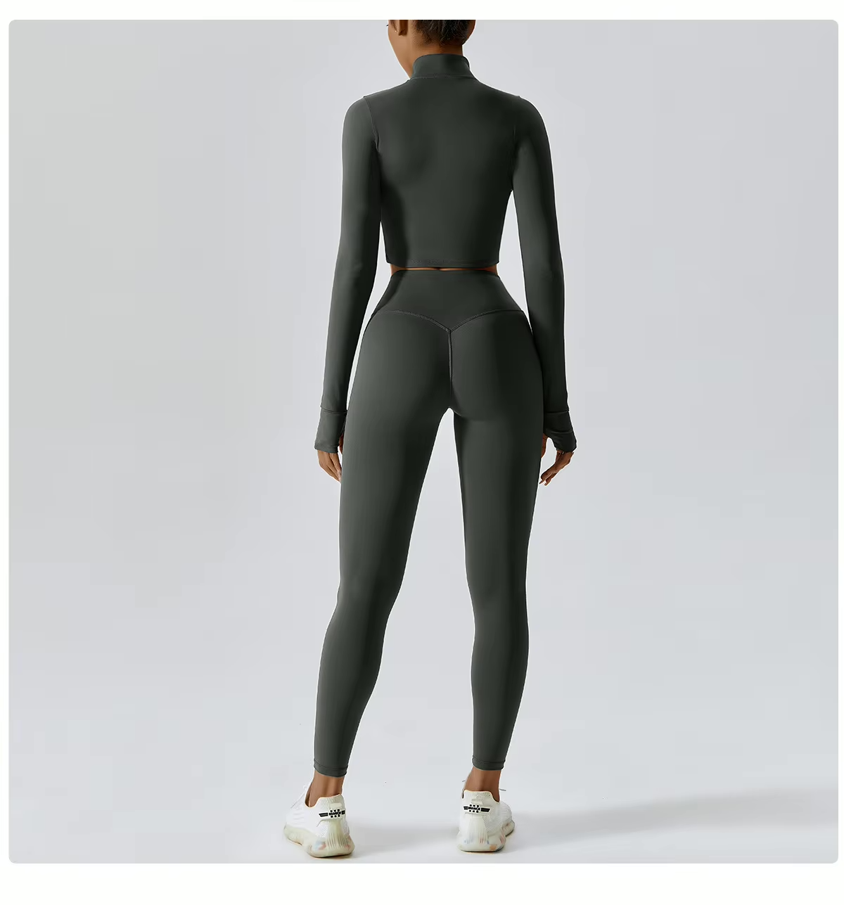 Damen Sportset | Dreiteilige Ausführung mit Weste, Oberteil und Hose