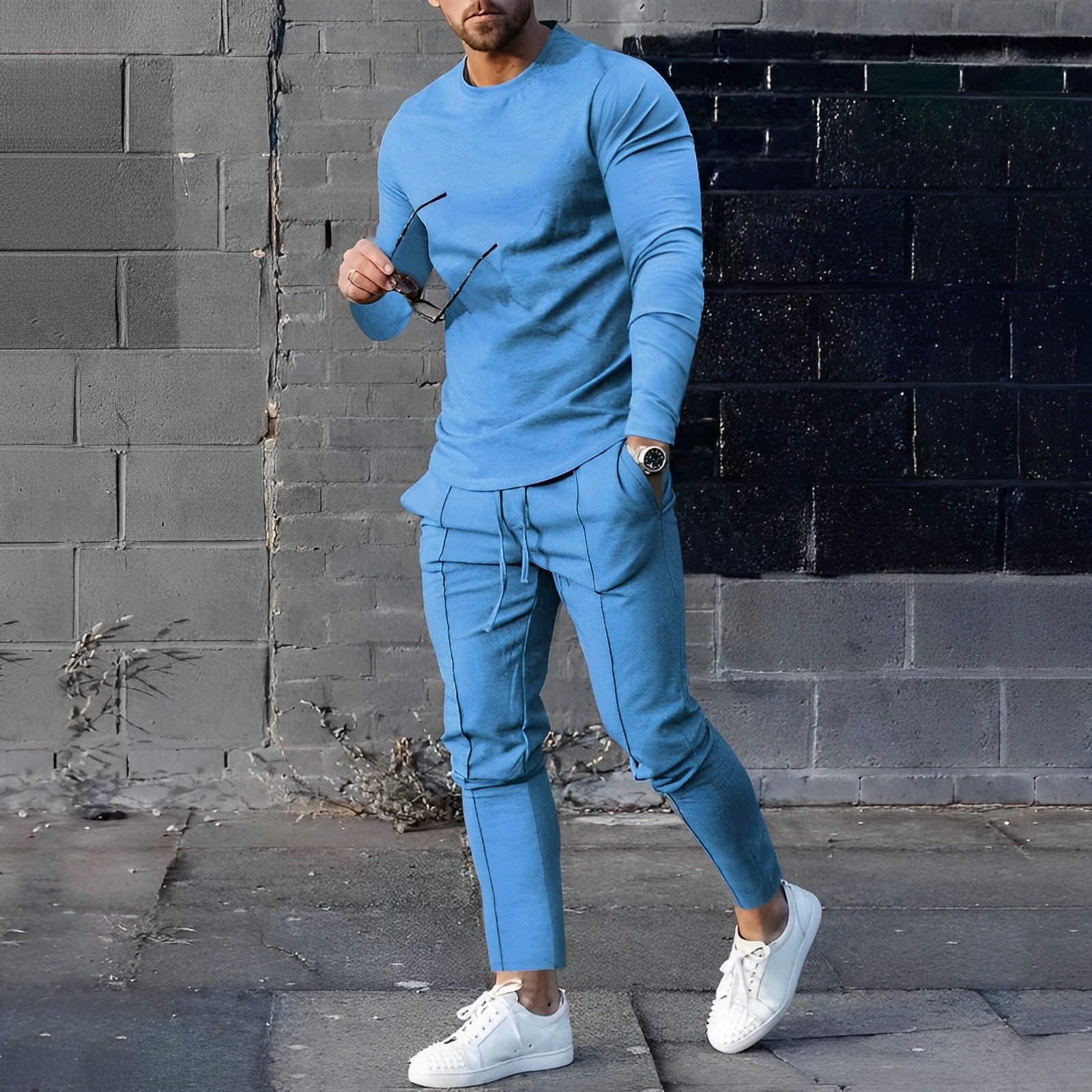 Herren Set | zweiteiliges Outfit mit Oberteil und Unterteil