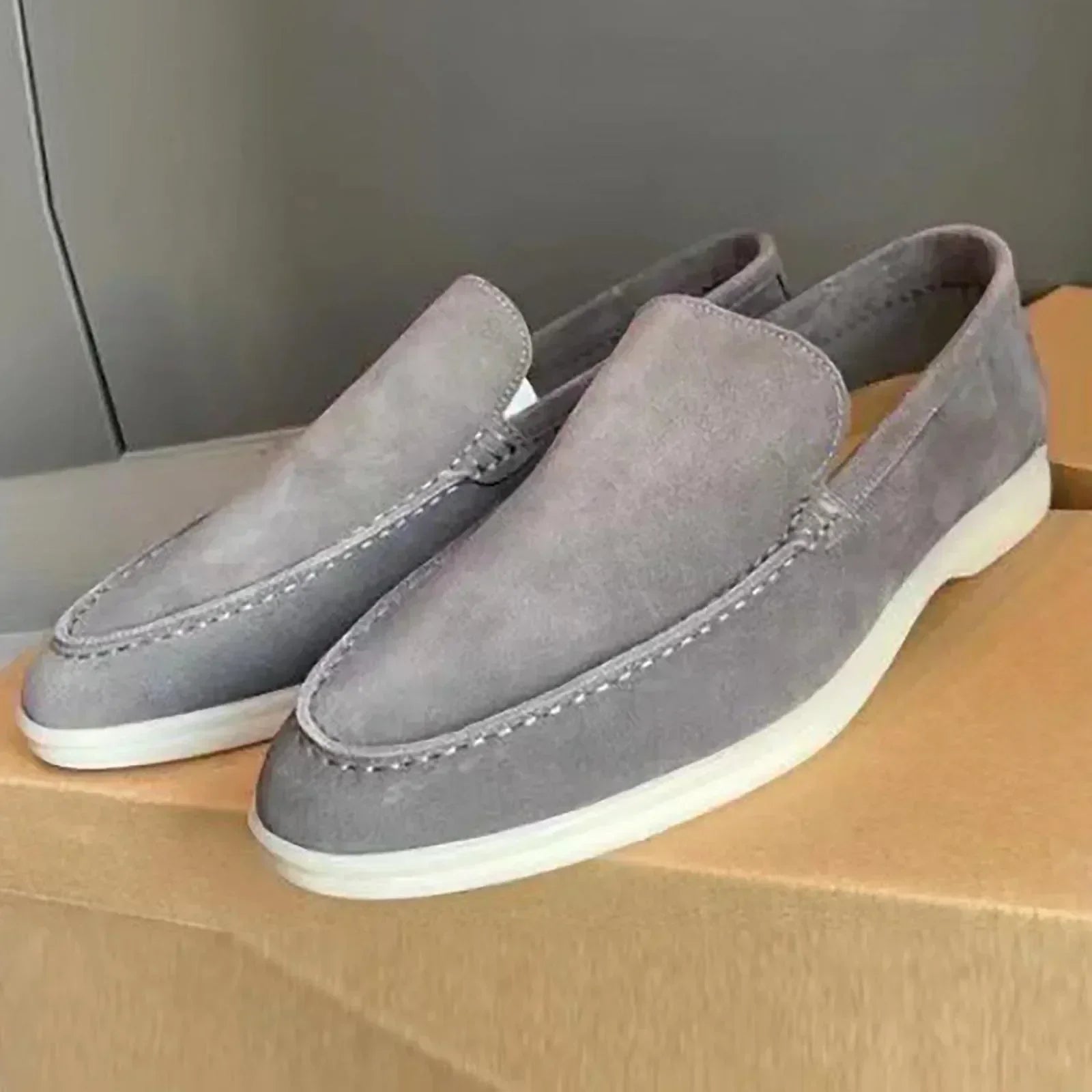 Herren-Halbschuhe ohne Verschluss | klassischer Schnitt