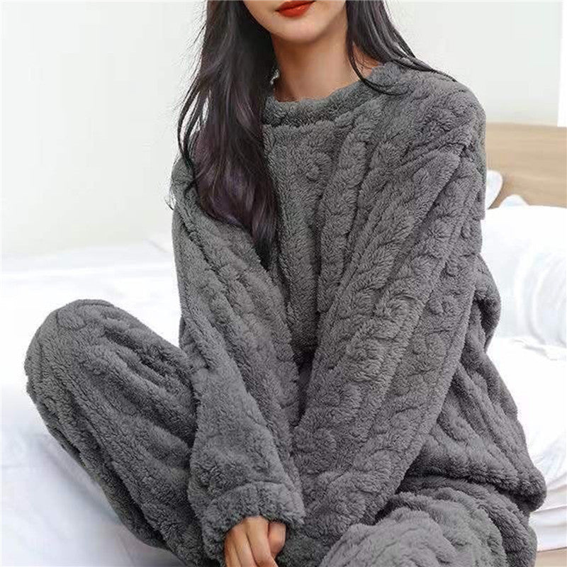 Damen Pyjama-Set | zweiteilig mit Oberteil und Hose
