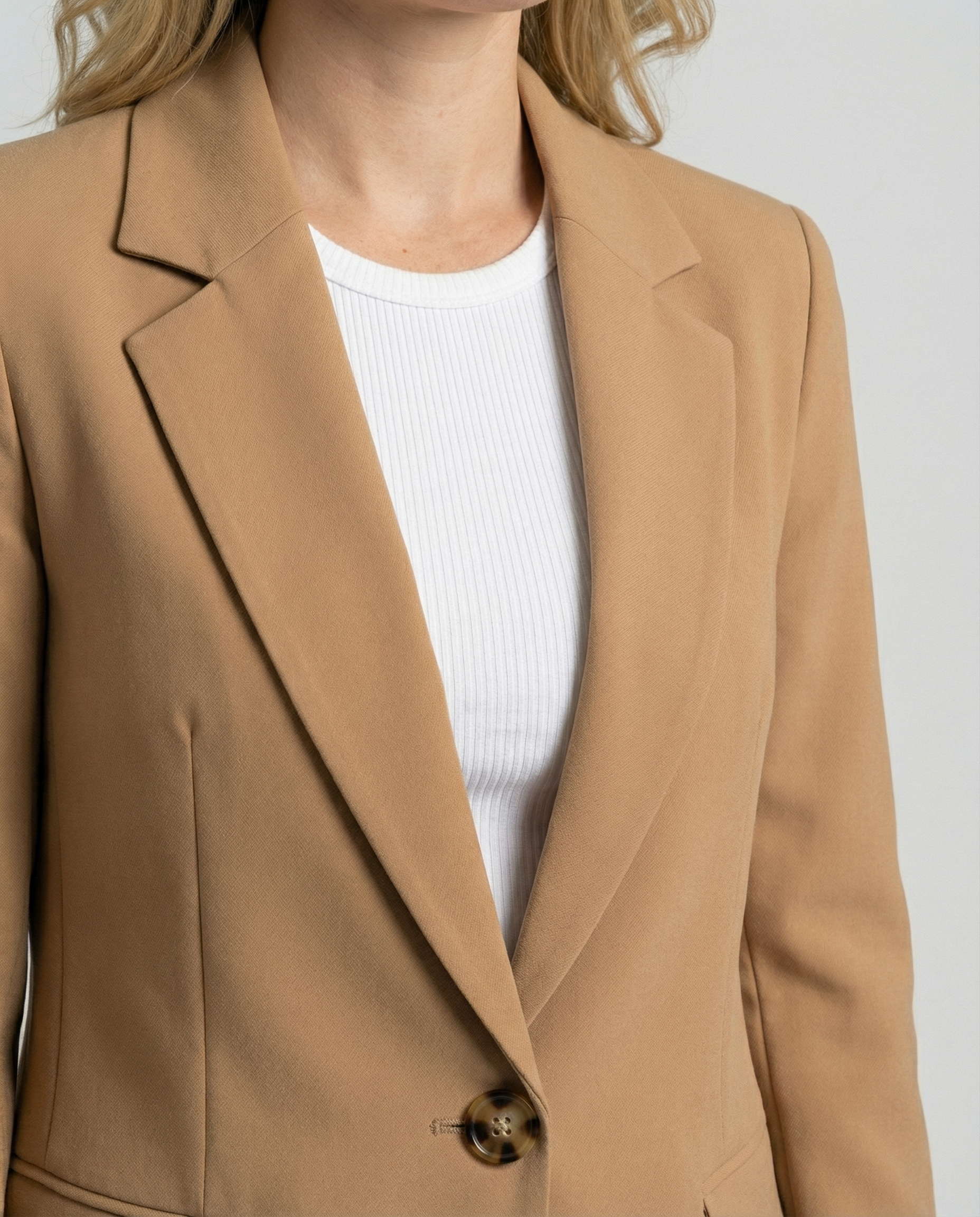 Damen Blazer | Reverskragen mit Einreiher-Verschluss