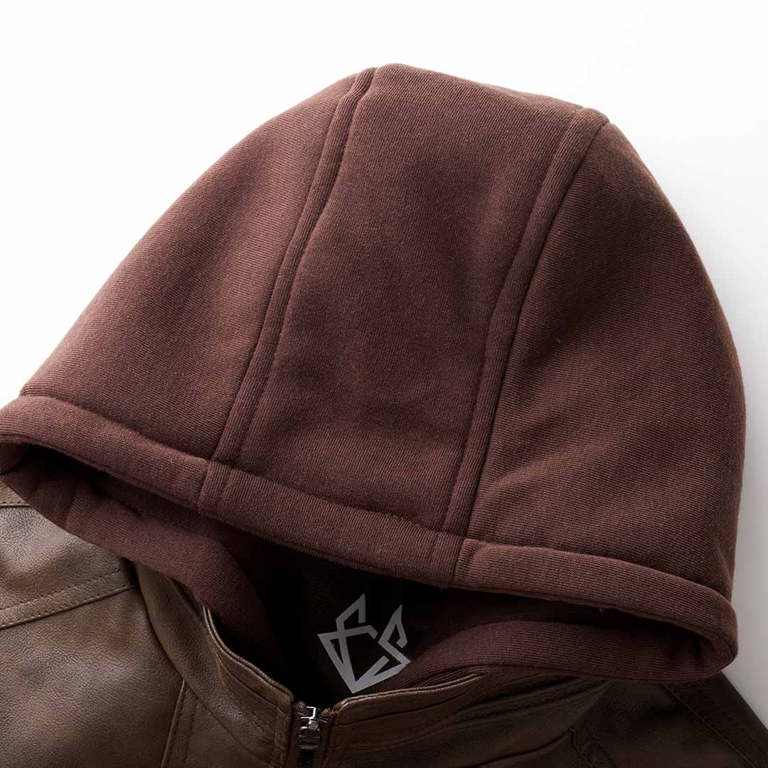 Herrenjacke mit glatter Oberfläche | Gerade Form