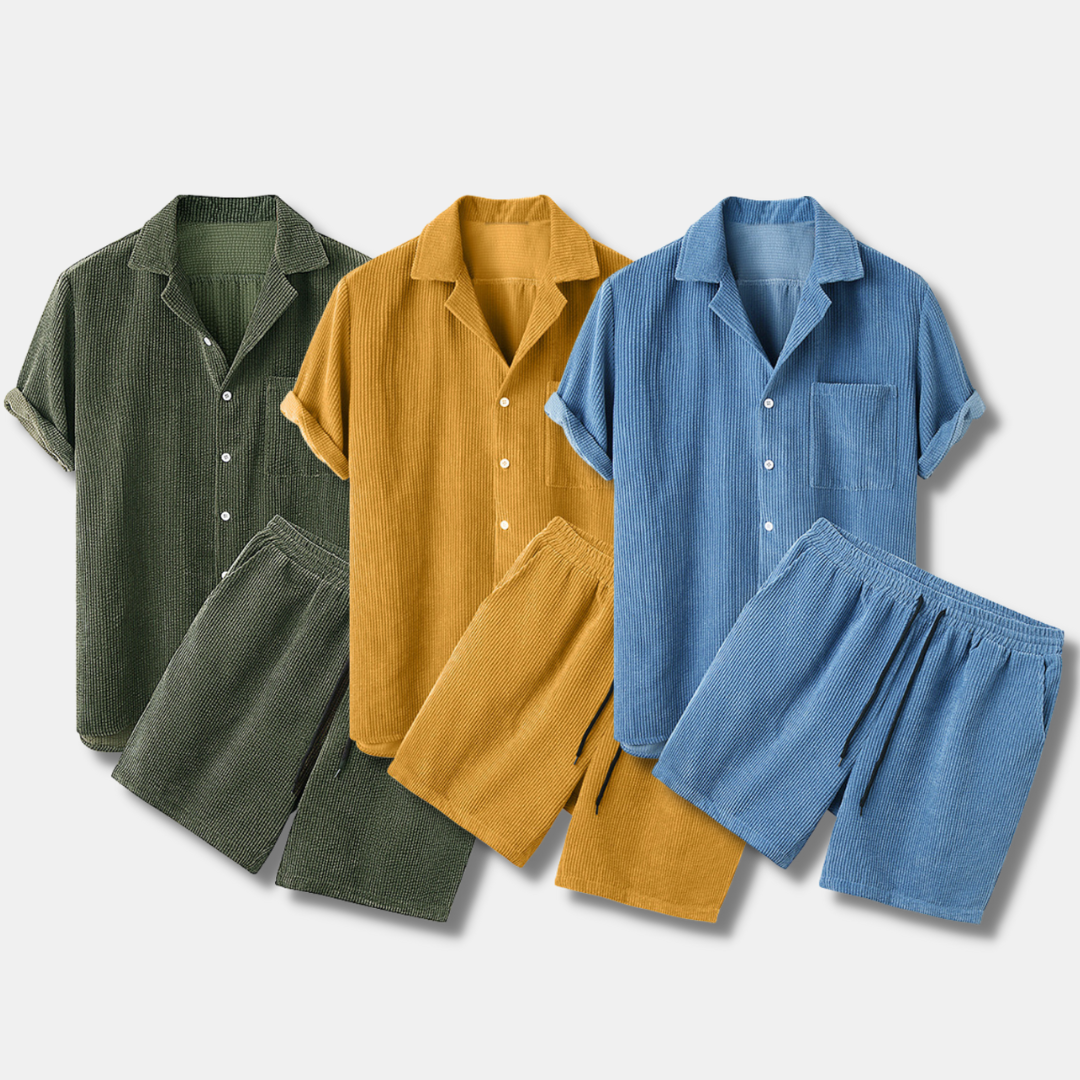 Herren Set | Polo-Oberteil und Shorts