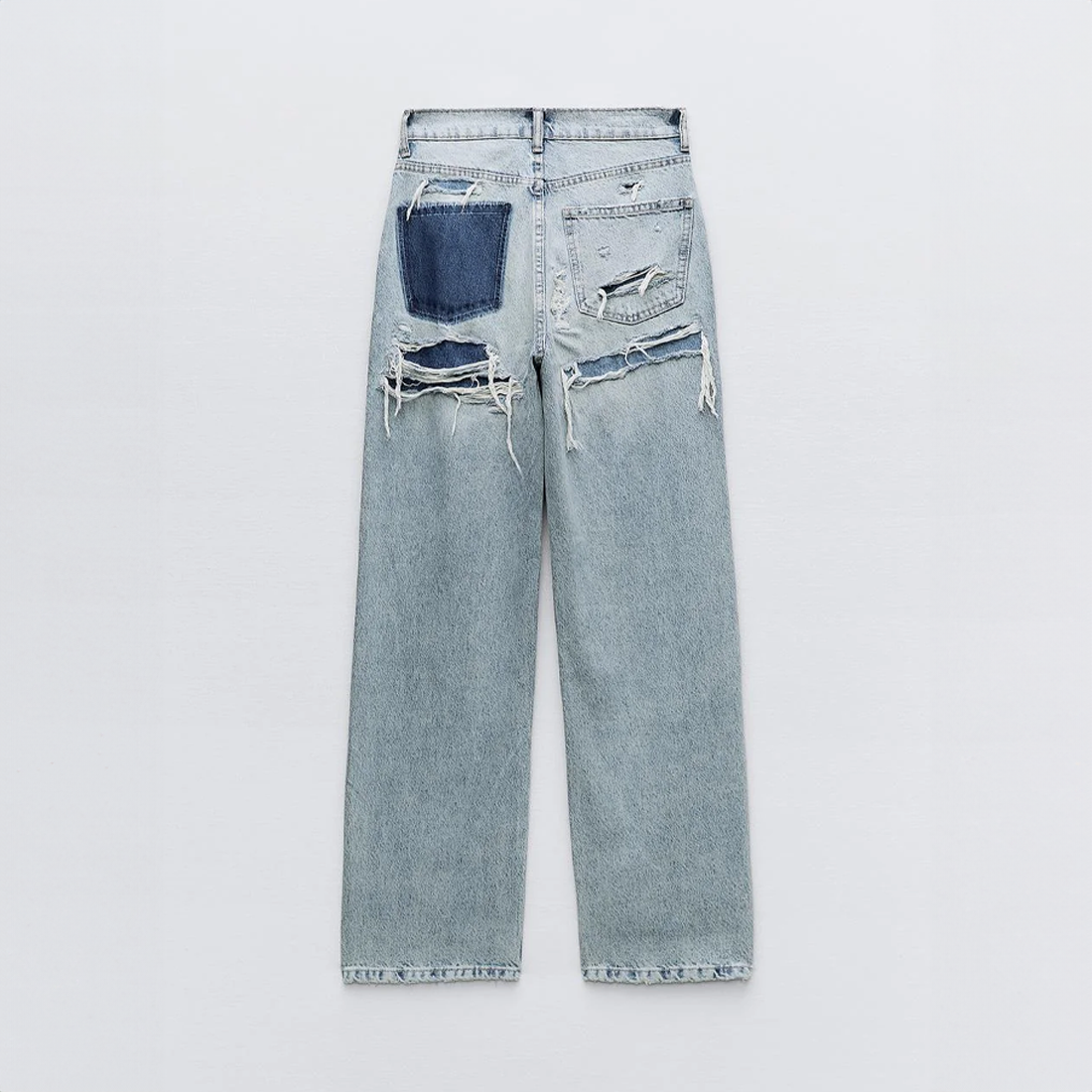 Damen Jeans | Ausführung mit strukturierten Oberflächenelementen