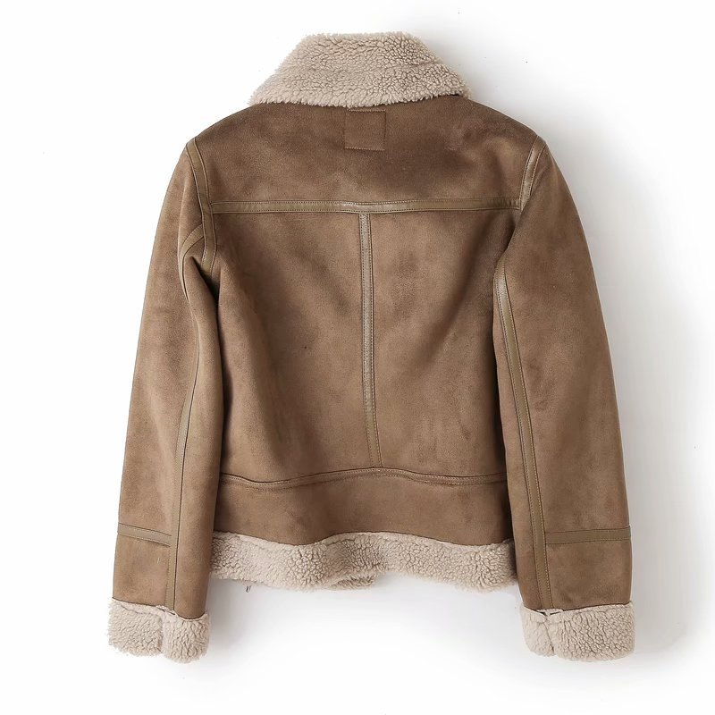 Damen Jacke mit Reißverschluss | Gefütterte Ausführung für Kälte