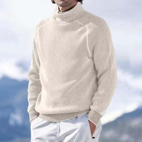 Herren Rollkragenpullover | gerader Aufbau mit klarer Form