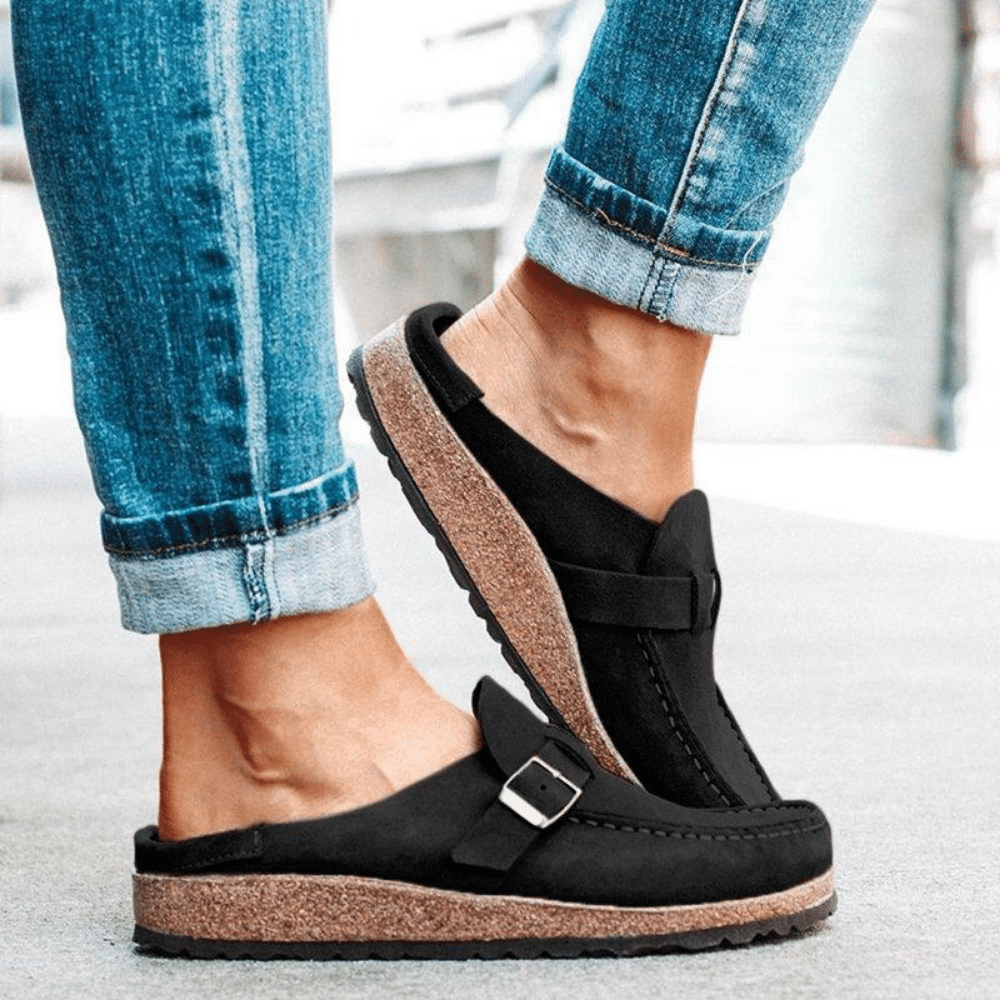 Damen Sandalen | ergonomische Form mit geschlossener Ferse
