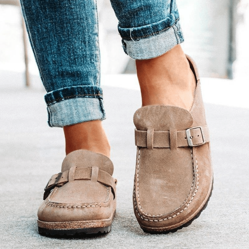 Damen Sandalen | ergonomische Form mit geschlossener Ferse