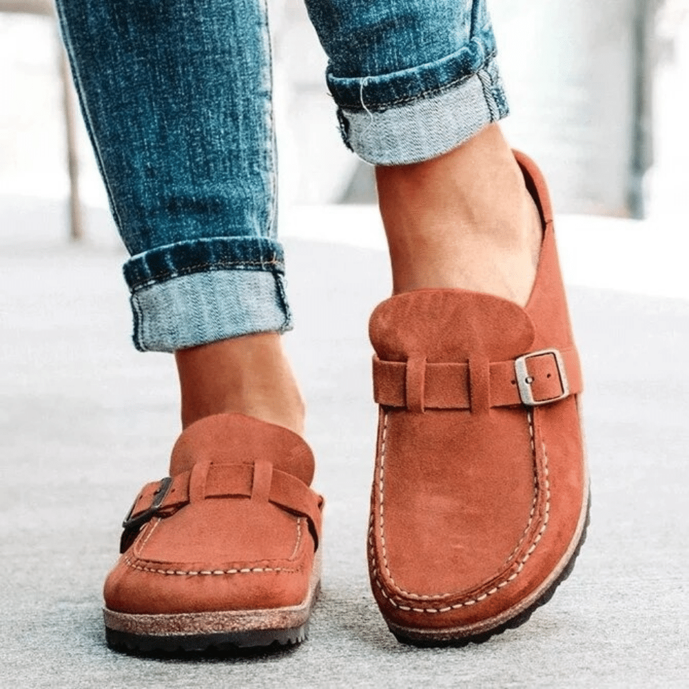 Damen Sandalen | ergonomische Form mit geschlossener Ferse
