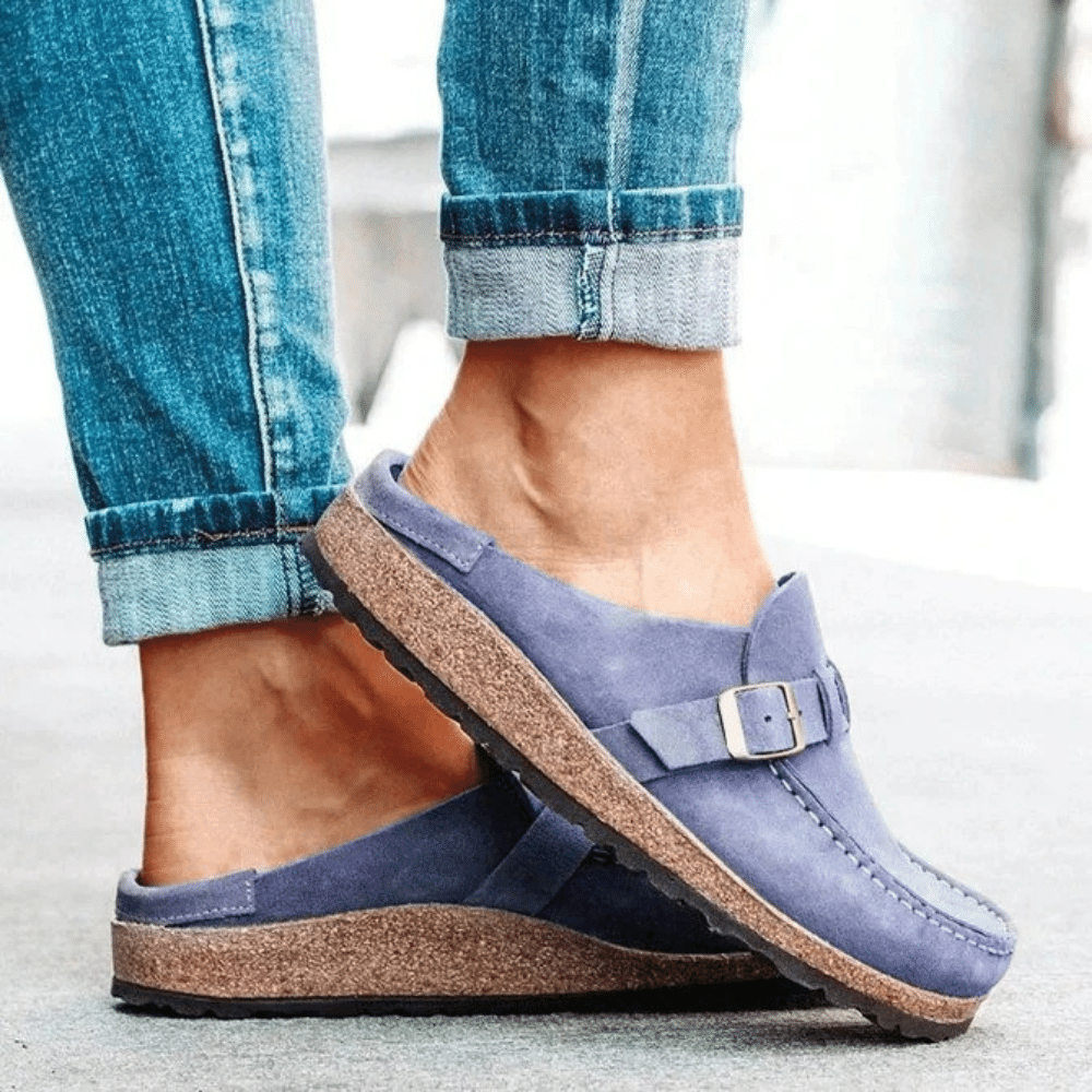 Damen Sandalen | ergonomische Form mit geschlossener Ferse