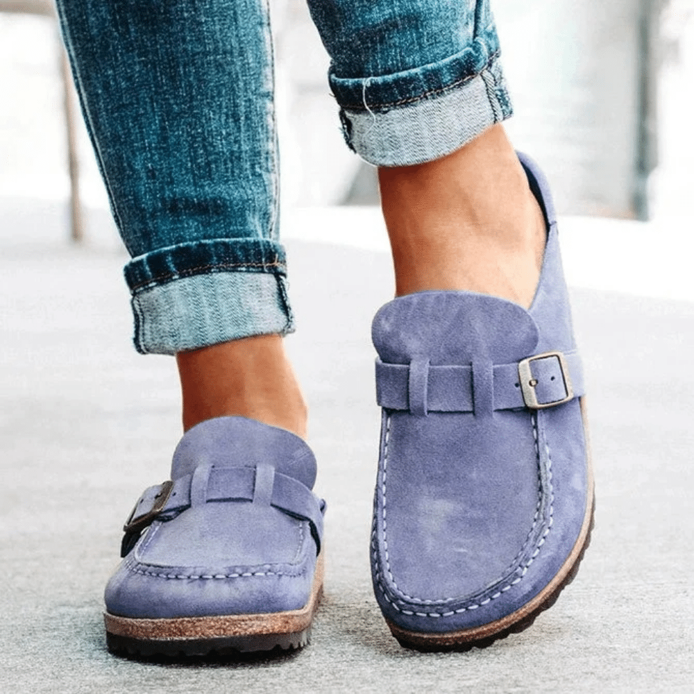 Sandalen Damen | Ergonomische Sohle mit Riemenführung