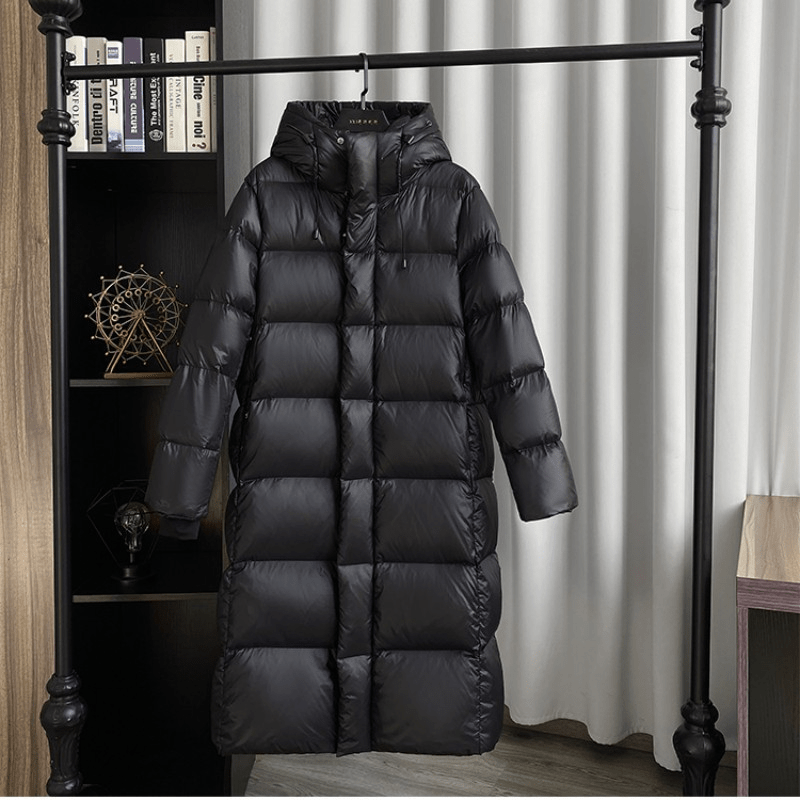 Damen Winterjacke | geschlossene Form mit Kapuze