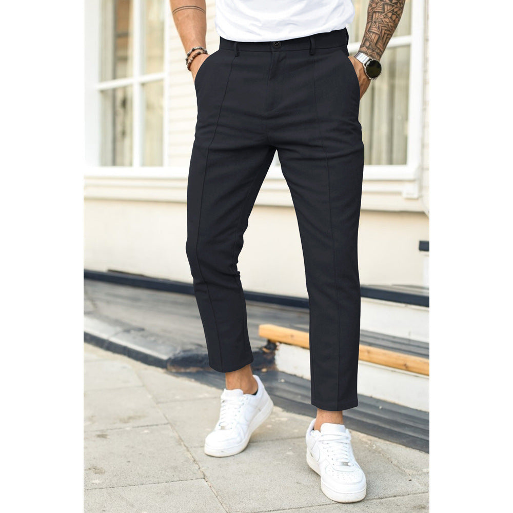 Hose Herren | Legere Beinform mit Geradem Abschluss