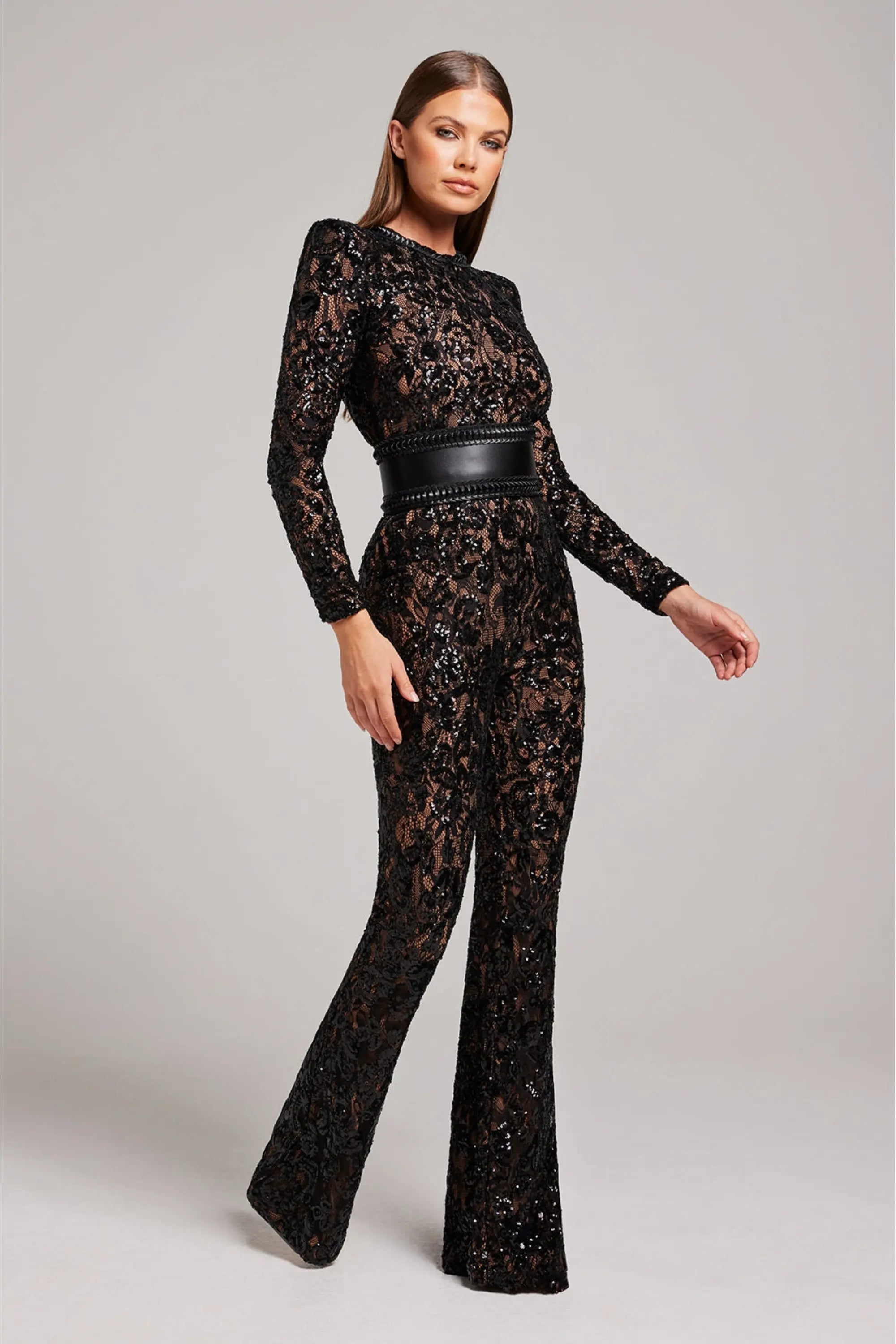 Women Bodysuit | Stretch Fit Design With Round Neckline Top