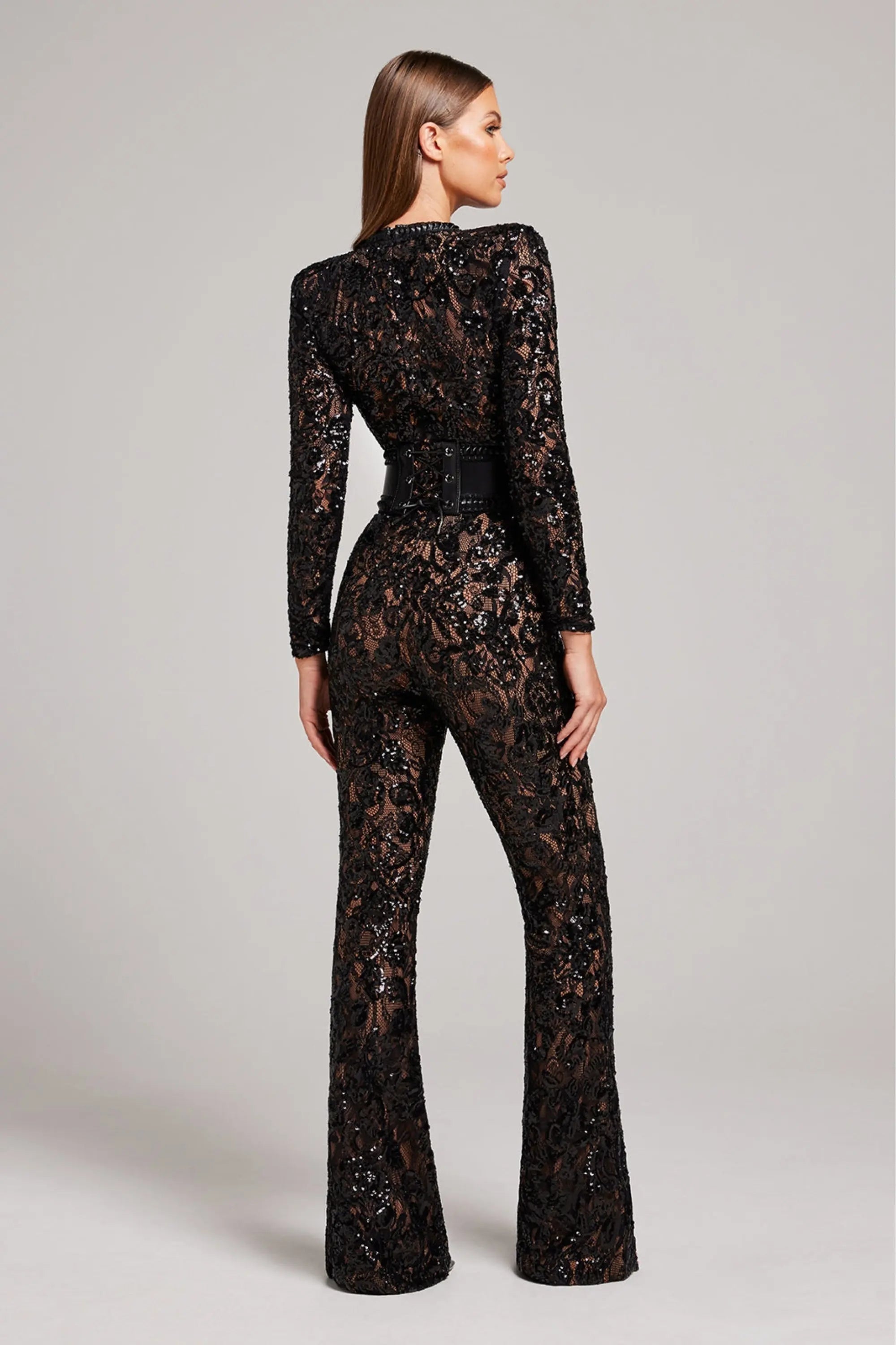 Women Bodysuit | Stretch Fit Design With Round Neckline Top