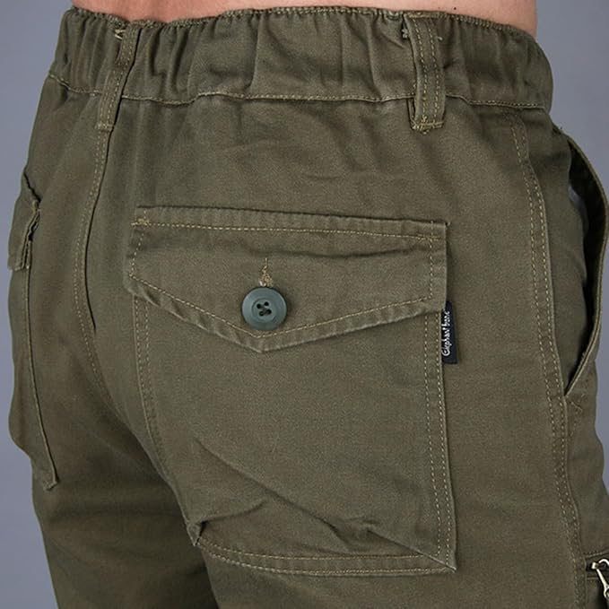 Herren-Cargohose mit Gerader Passführung | funktionale Ausrichtung
